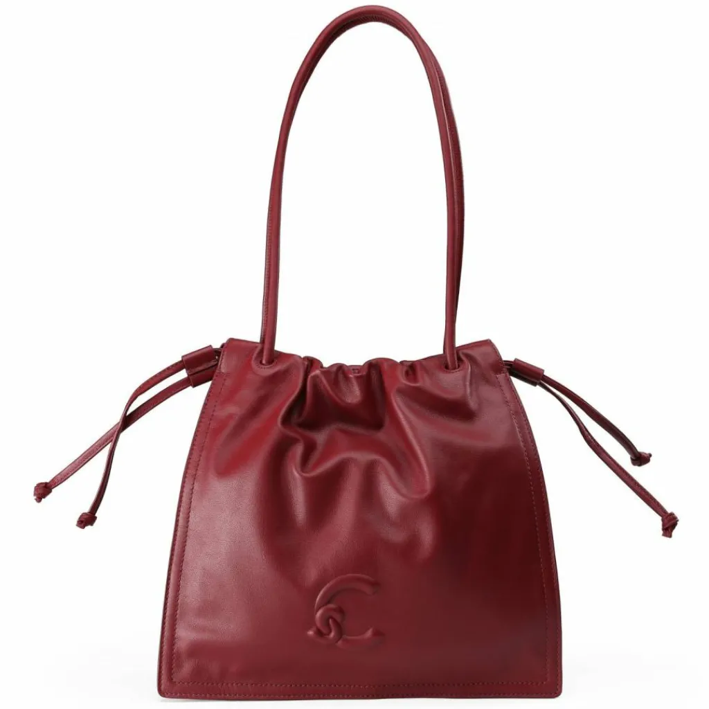 Coccinelle Henkeltaschen|Schultertaschen<Dulse Schultertasche Leder 31 cm ribes