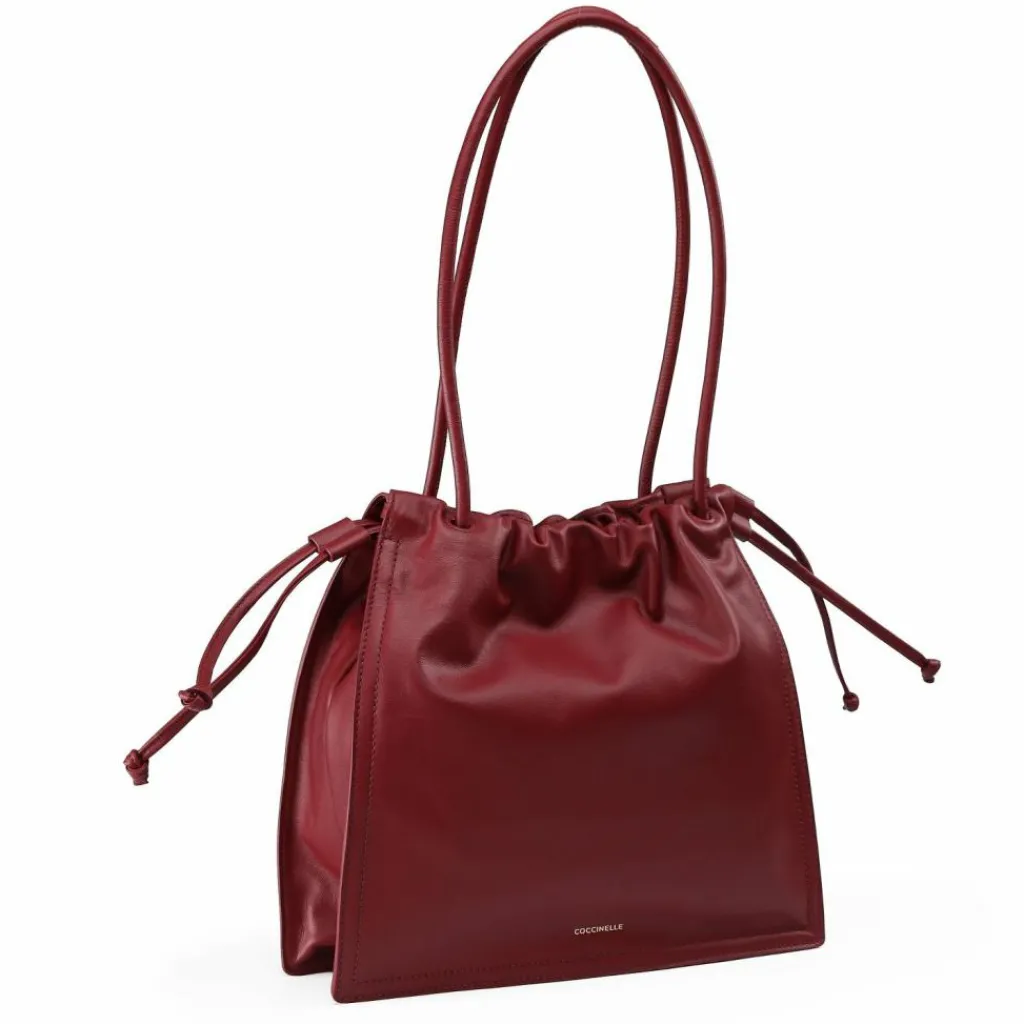 Coccinelle Henkeltaschen|Schultertaschen<Dulse Schultertasche Leder 31 cm ribes