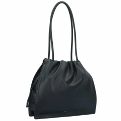 Hot Coccinelle Dulse Schultertasche Leder 31 cm noir