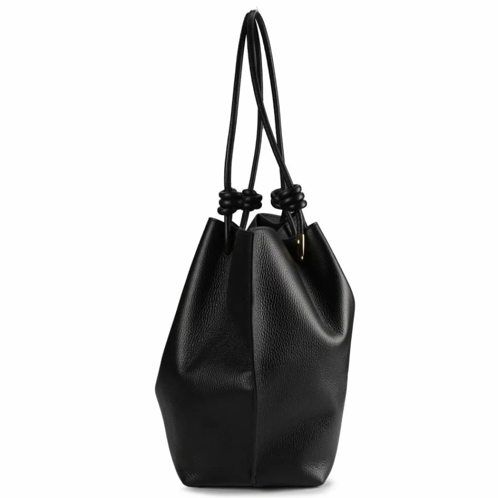 Outlet Coccinelle Finn Shopper Tasche Leder 31 cm noir