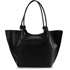 Outlet Coccinelle Finn Shopper Tasche Leder 31 cm noir
