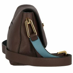 Discount Coccinelle Liya Umhängetasche Leder 24 cm brunette