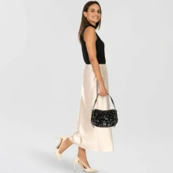 Coccinelle Magie Schultertasche Leder 22 cm