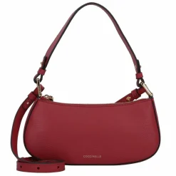 Best Coccinelle Merveille Schultertasche Leder 24.5 cm sangria