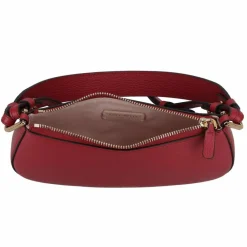 Best Coccinelle Merveille Schultertasche Leder 24.5 cm sangria