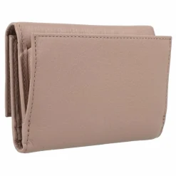 Coccinelle Damengeldbörsen Querformat<Metallic Soft Geldbörse Leder 14 cm warm taupe