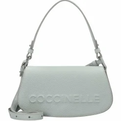 Coccinelle Schultertaschen<Myrtha Schultertasche Leder 24 cm snow
