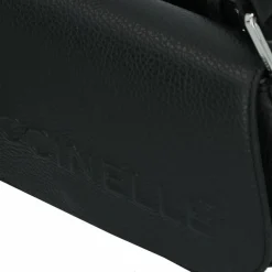 Clearance Coccinelle Myrtha Schultertasche Leder 24 cm noir