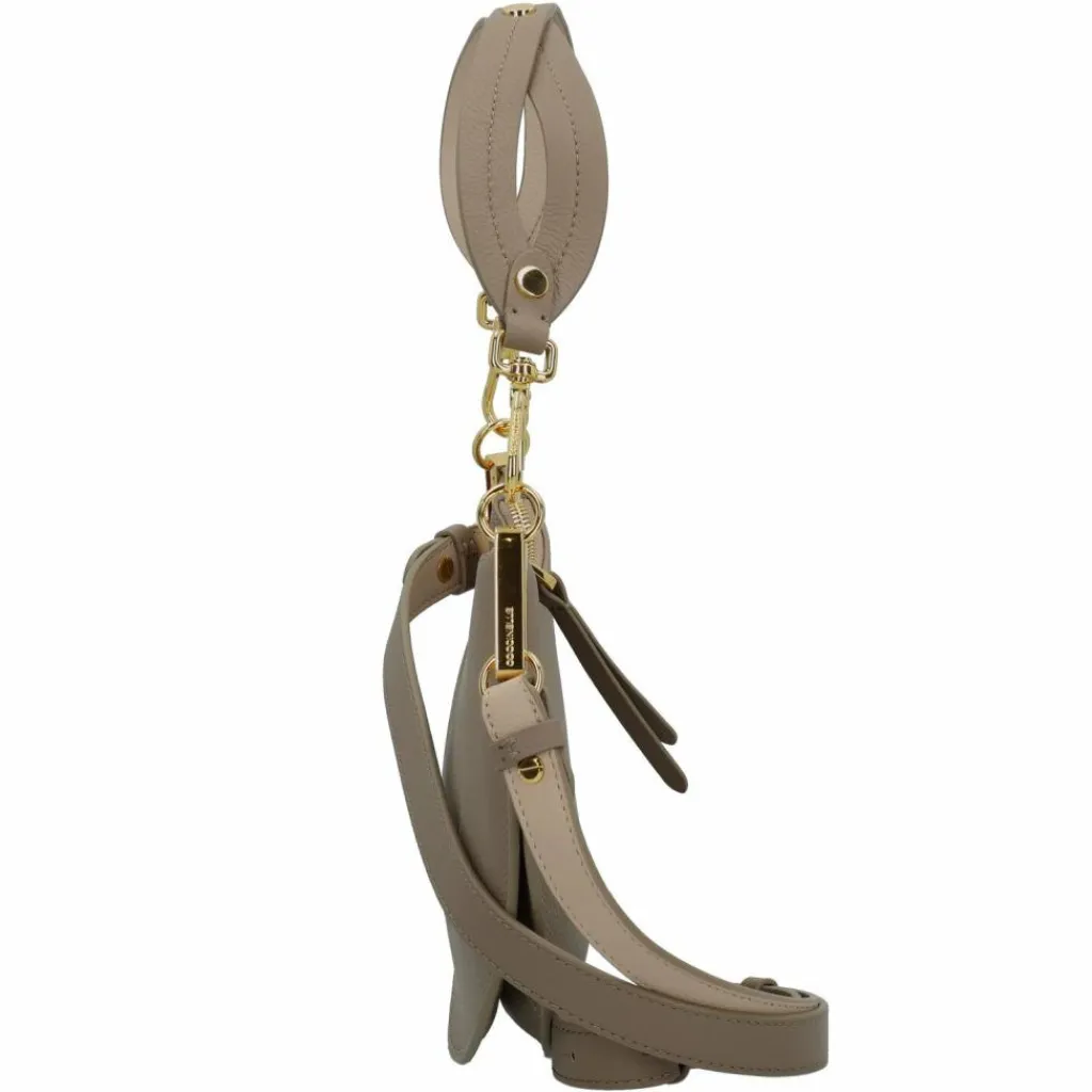 Discount Coccinelle Sunup Umhängetasche Leder 25.5 cm warm taupe-rosette