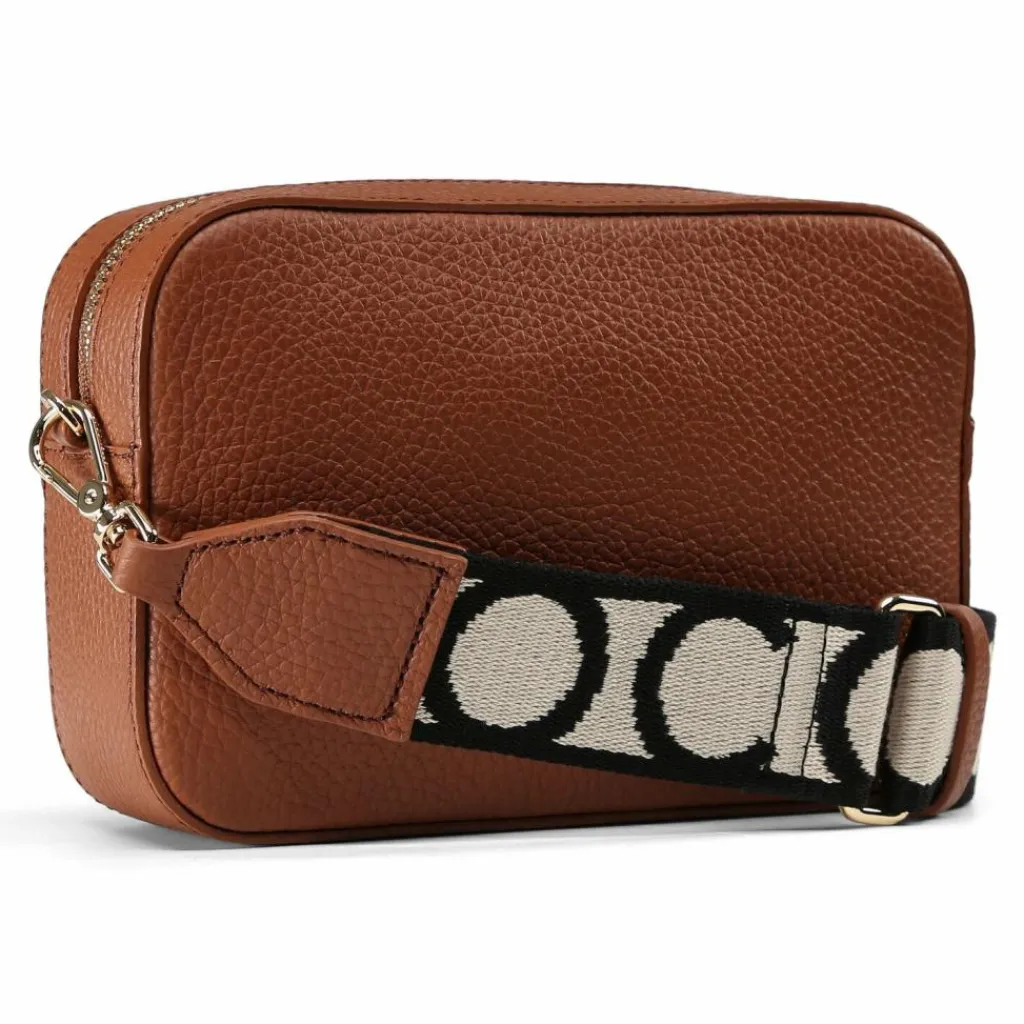 Coccinelle Umhängetaschen<Tebe Umhängetasche Leder 18 cm cognac