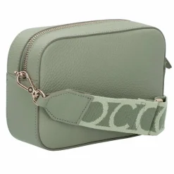 Outlet Coccinelle Tebe Umhängetasche Leder 18 cm greenery