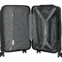 Hot Cocoono Cagliari 4 Rollen Kabinentrolley 56 cm schwarz