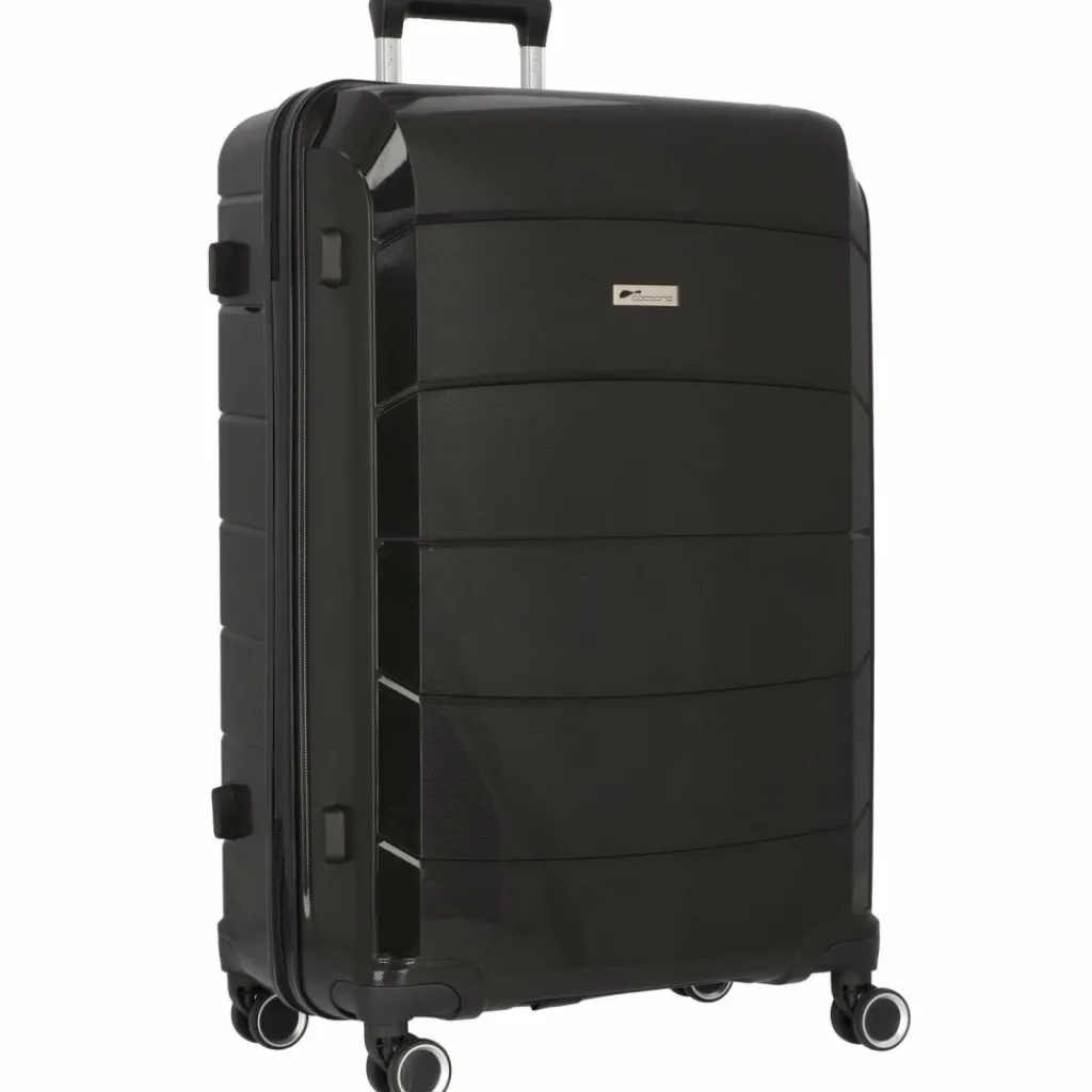 Cocoono Hartgepäck|4-Rollen Koffer<Cagliari 4 Rollen Trolley 76 cm schwarz