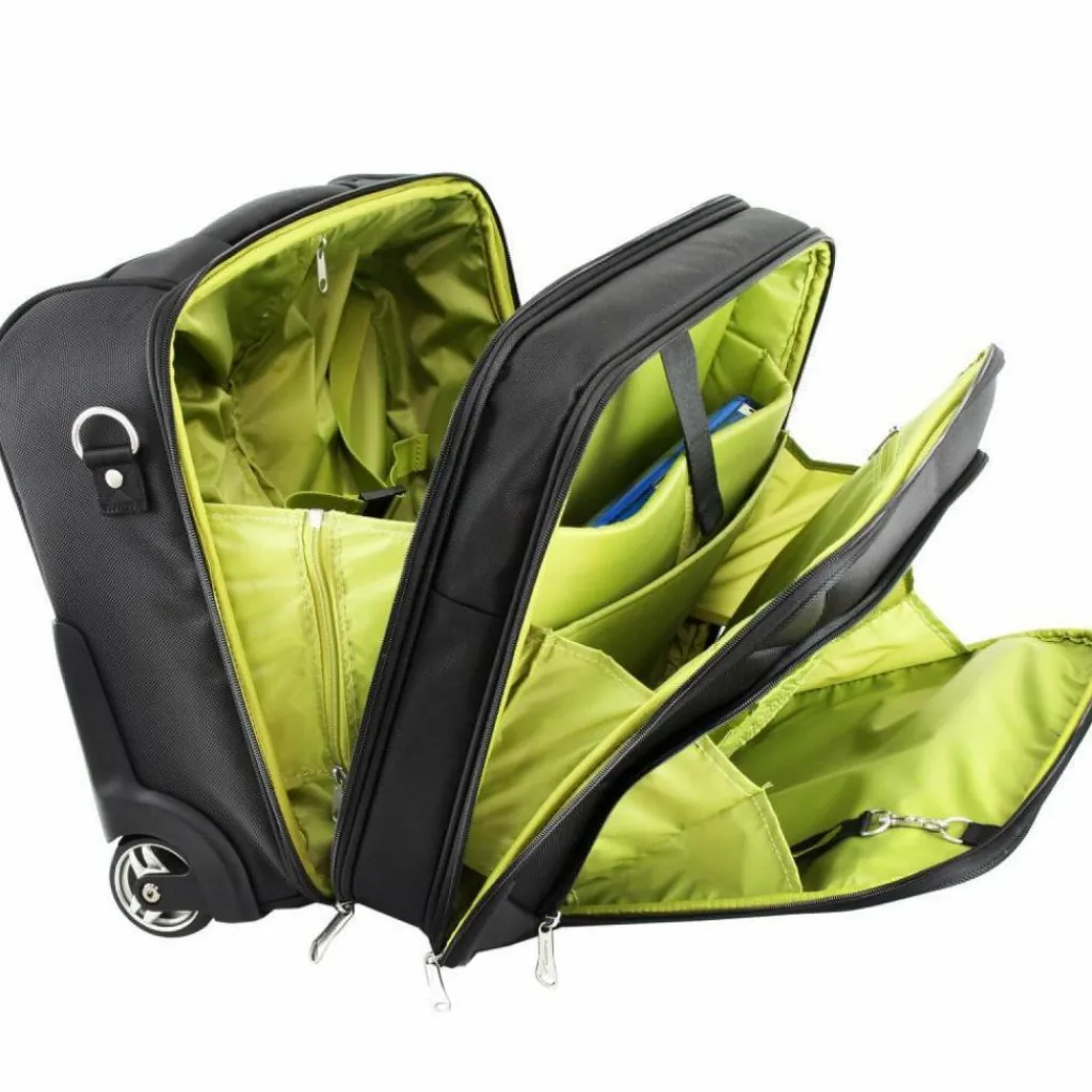 Cocoono Weichgepäck Kabinengepäck|2-Rollen Kabinentrolleys<Drive Business Kabinentrolley 46 cm Laptopfach schwarz