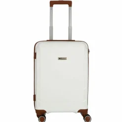 Online Cocoono Graz 4 Rollen Kabinentrolley S 55 cm weiss-braun