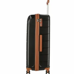 Cocoono Hartgepäck|4-Rollen Koffer<Graz 4 Rollen Trolley L 76 cm schwarz-braun