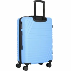 Sale Cocoono Larnaka 4 Rollen Kofferset 3-teilig mit Dehnfalte blau