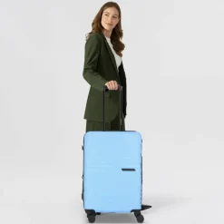 Sale Cocoono Larnaka 4 Rollen Trolley 68 cm mit Dehnfalte blau
