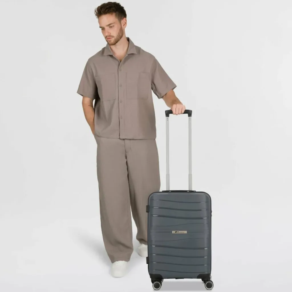 Cocoono Hartgepäck Kabinengepäck|4-Rollen Kabinentrolleys<Leon 4 Rollen Kabinentrolley 55 cm anthrazit