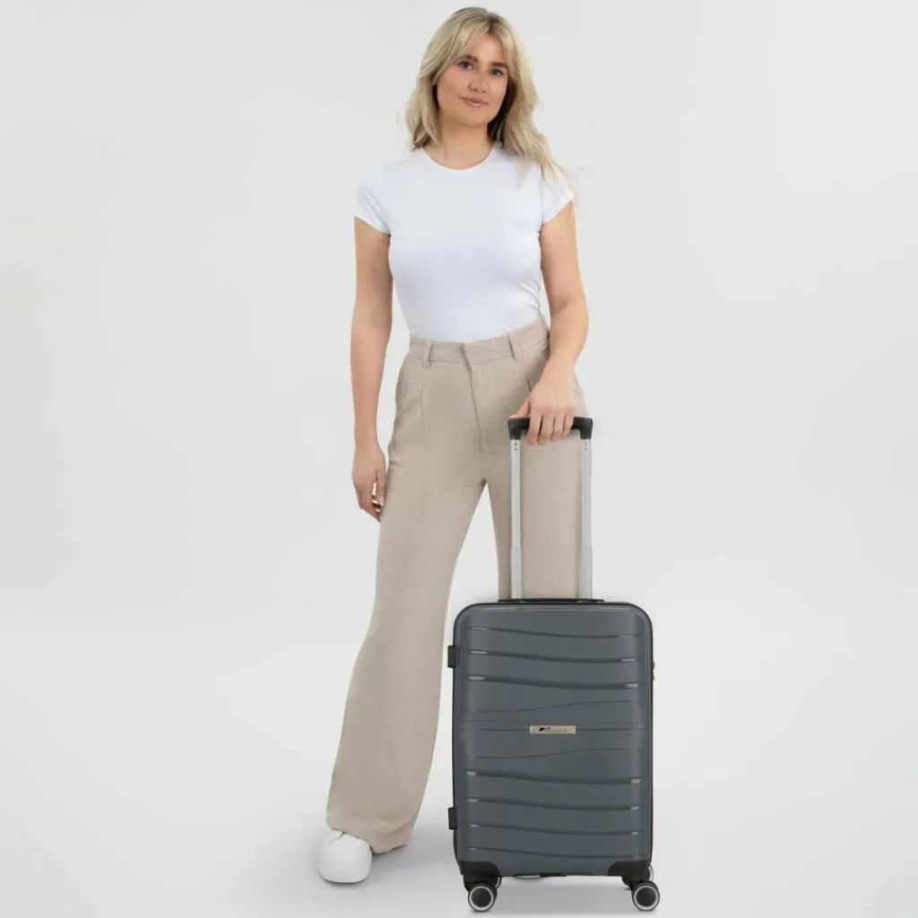 Cocoono Hartgepäck Kabinengepäck|4-Rollen Kabinentrolleys<Leon 4 Rollen Kabinentrolley 55 cm anthrazit