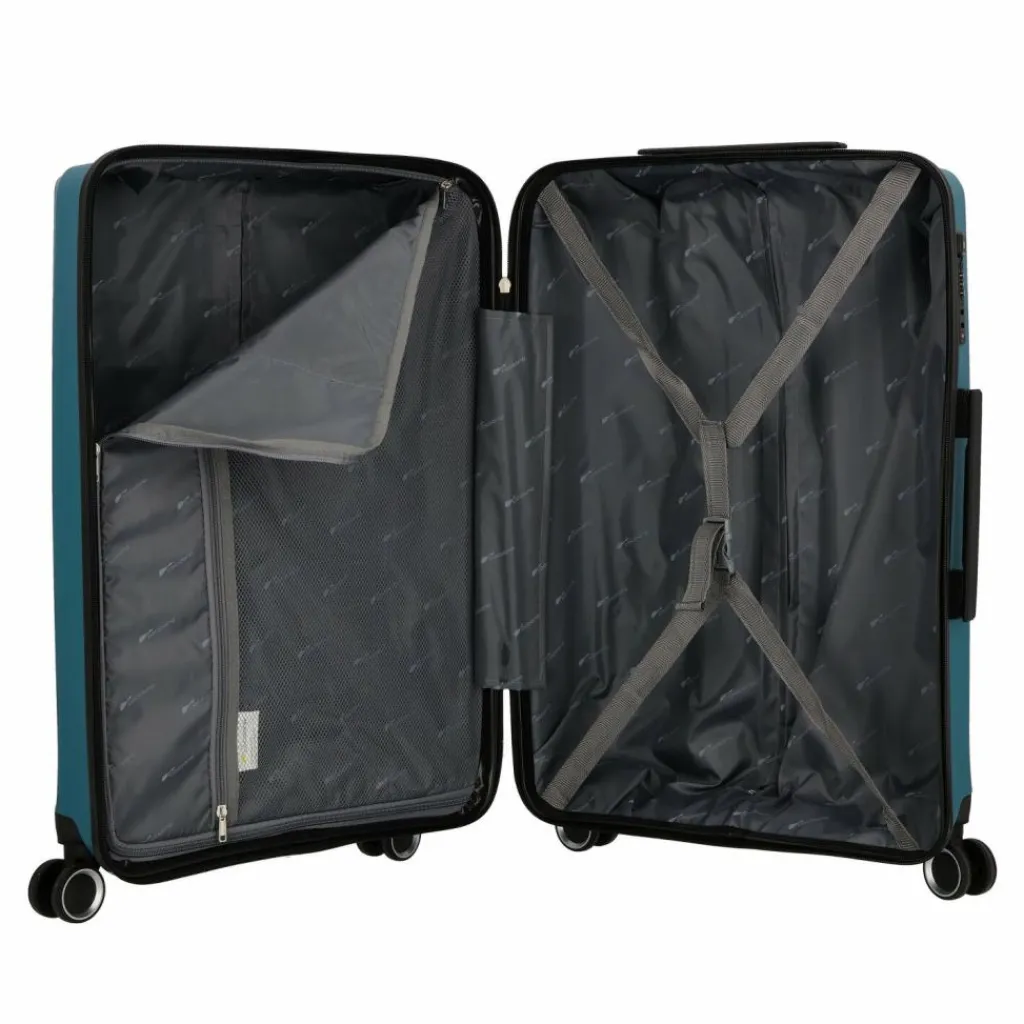 Clearance Cocoono Leon 4 Rollen Kofferset 3-teilig petrol