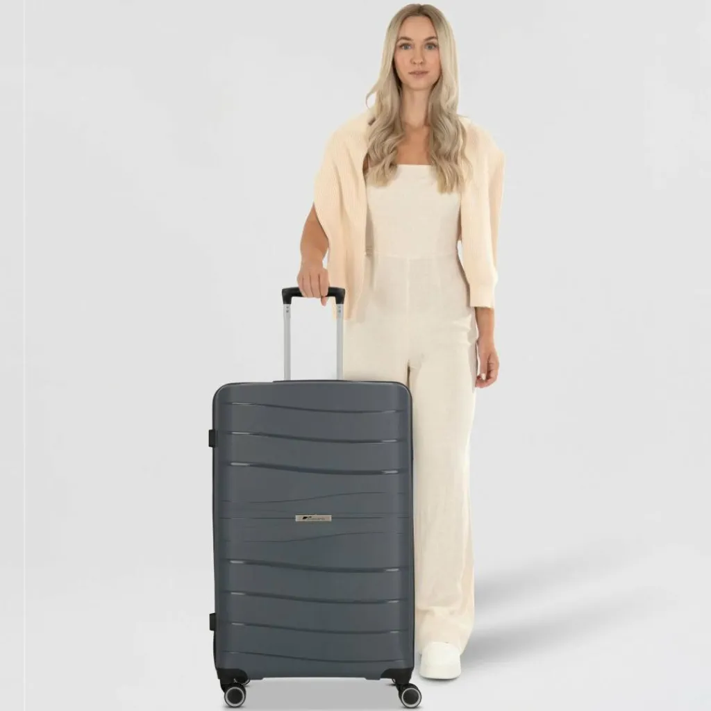 Hot Cocoono Leon 4 Rollen Trolley 76 cm anthrazit