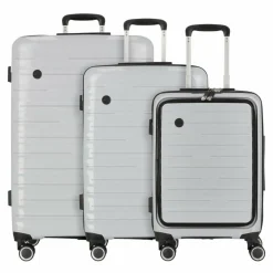 Cocoono Koffersets Als Hartgepäck|Koffersets 3-Teilig<Madrid 4 Rollen Kofferset 3-teilig grau
