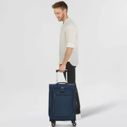 Discount Cocoono Monterrey 4 Rollen Trolley 58 cm mit Dehnfalte navy