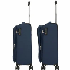 Discount Cocoono Monterrey 4 Rollen Trolley 58 cm mit Dehnfalte navy