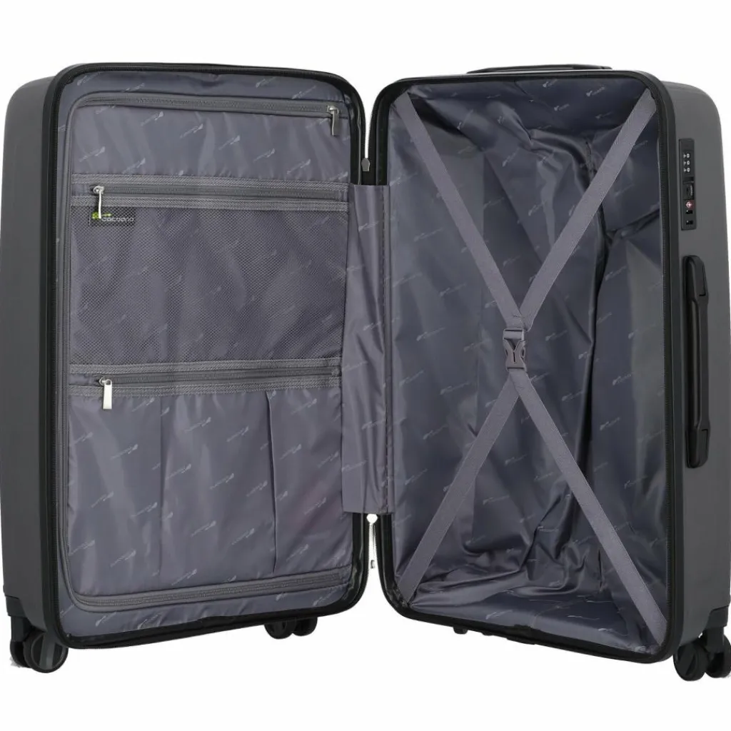 Discount Cocoono Zürich 4-Rollen Kofferset 3tlg. platin