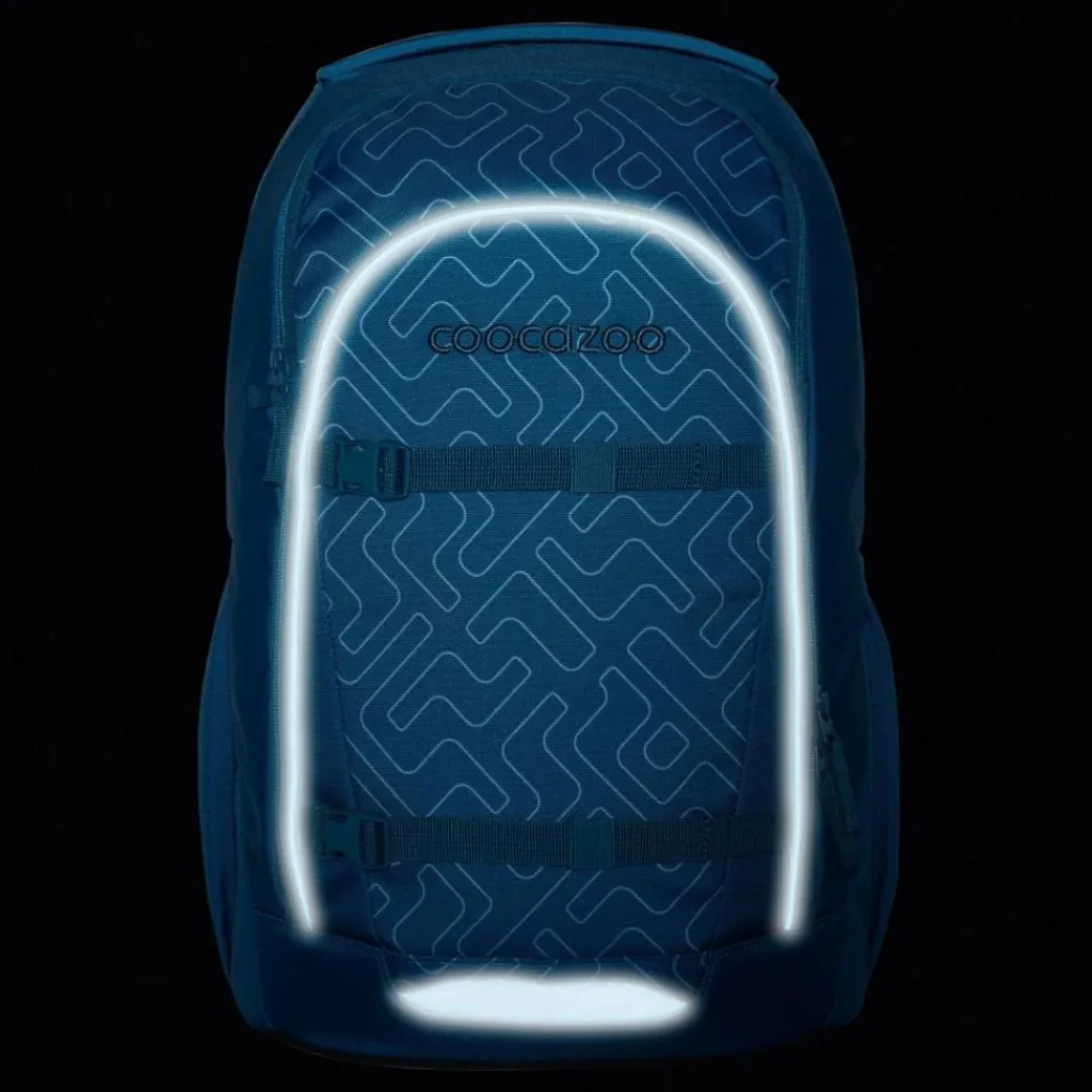 Clearance coocazoo Every Schulrucksack 44 cm Blue Maze