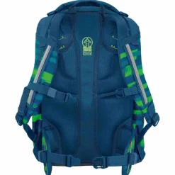 coocazoo Schulrucksäcke<Mate Schulrucksack 44 cm lime stripe