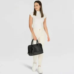 New Cowboysbag Anmore Umhängetasche Leder 24 cm black 1