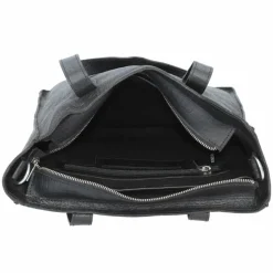 Discount Cowboysbag Bonanza Buckley Schultertasche Leder 32 cm Laptopfach croco black