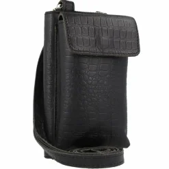 Cowboysbag Handytaschen<Bonanza Garston Handytasche Leder 9 cm croco black