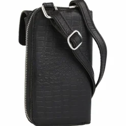 Cowboysbag Handytaschen<Bonanza Garston Handytasche Leder 9 cm croco black