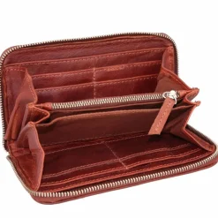 Damen Cowboysbag Bonanza The Purse Geldbörse Leder 20 cm
