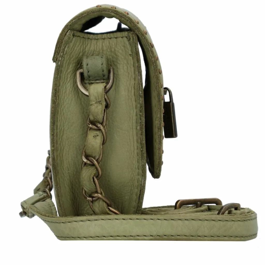 Cowboysbag Umhängetaschen<Bridgetown Umhängetasche Leder 18.5 cm green