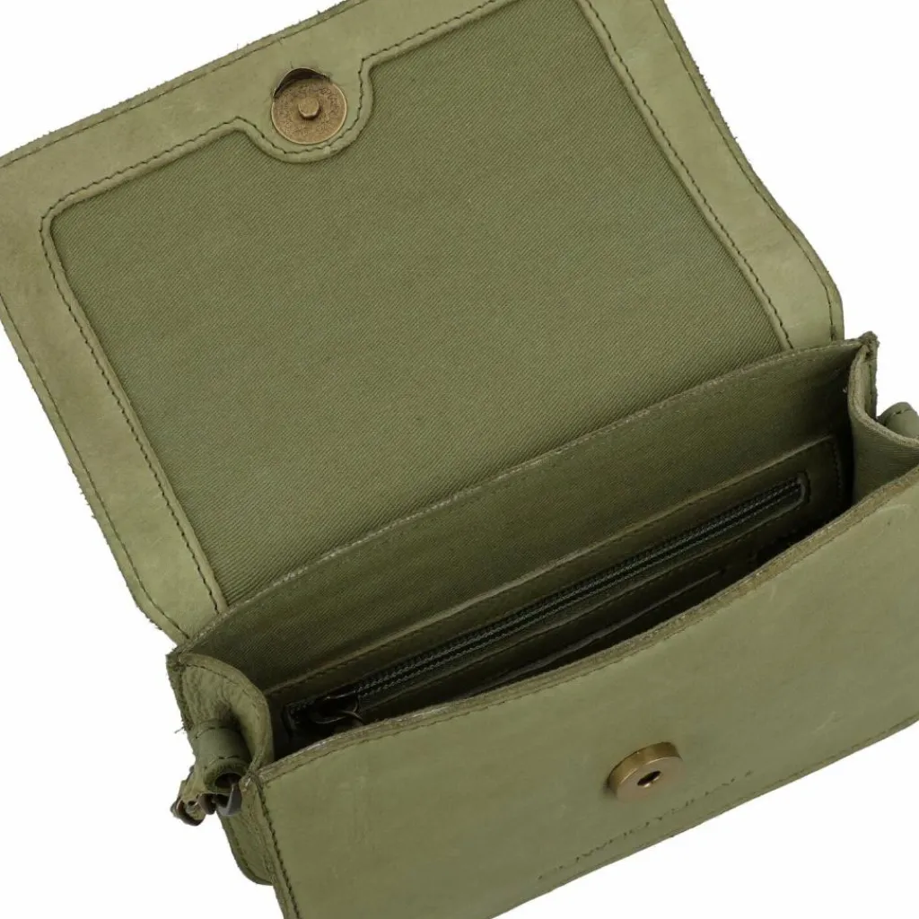 Cowboysbag Umhängetaschen<Bridgetown Umhängetasche Leder 18.5 cm green