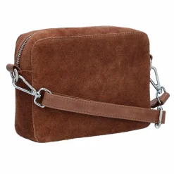 Hot Cowboysbag Carlyle Umhängetasche Leder 20 cm dark tan-cognac