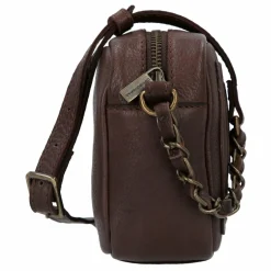 Best Cowboysbag Chained Feltham Umhängetasche Leder 22 cm hickory