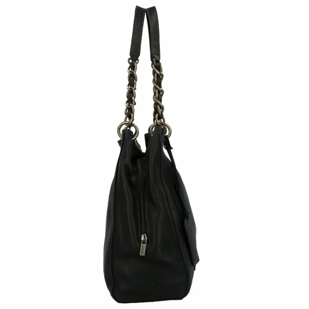 Cowboysbag Shopper|Schultertaschen<Chained Wallowa Shopper Tasche Leder 36 cm black