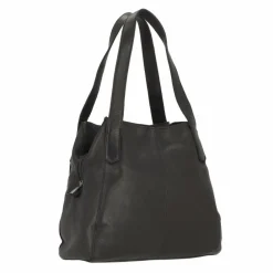 Outlet Cowboysbag Cow Crust Alberton Schultertasche Leder 32 cm black