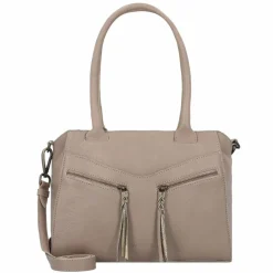 Discount Cowboysbag Floyd Schultertasche Leder 30 cm mocca