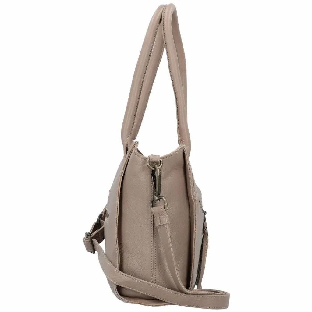 Discount Cowboysbag Floyd Schultertasche Leder 30 cm mocca