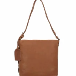 New Cowboysbag Foxhill Schultertasche Leder 28 cm fawn