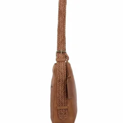 New Cowboysbag Foxhill Schultertasche Leder 28 cm fawn