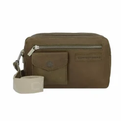 Cowboysbag Umhängetaschen<Franklin Umhängetasche Leder 22 cm camouflage green