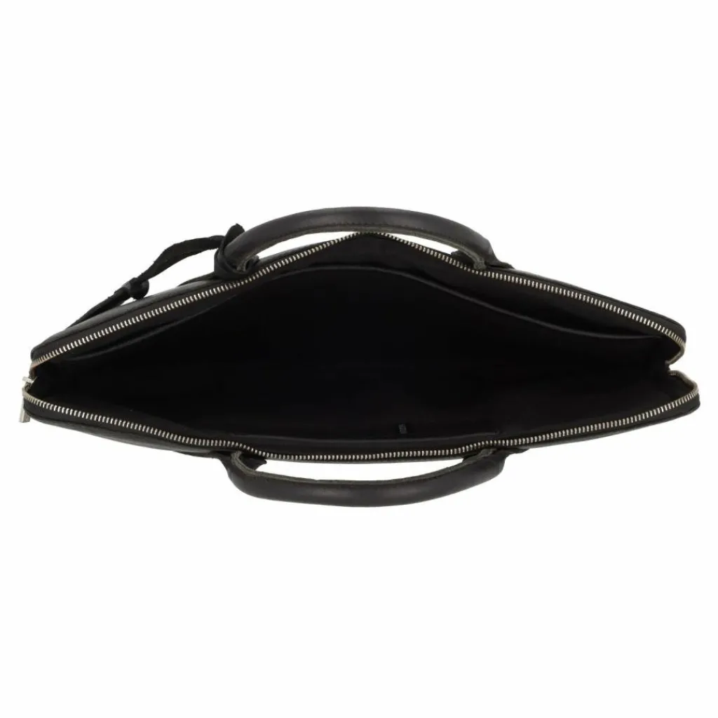 Cowboysbag Laptoptaschen|Aktentaschen<Frederick Laptoptasche Leder 40 cm black