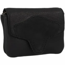 Cowboysbag Damengeldbörsen Querformat<Geldbörse Leder 14 cm black
